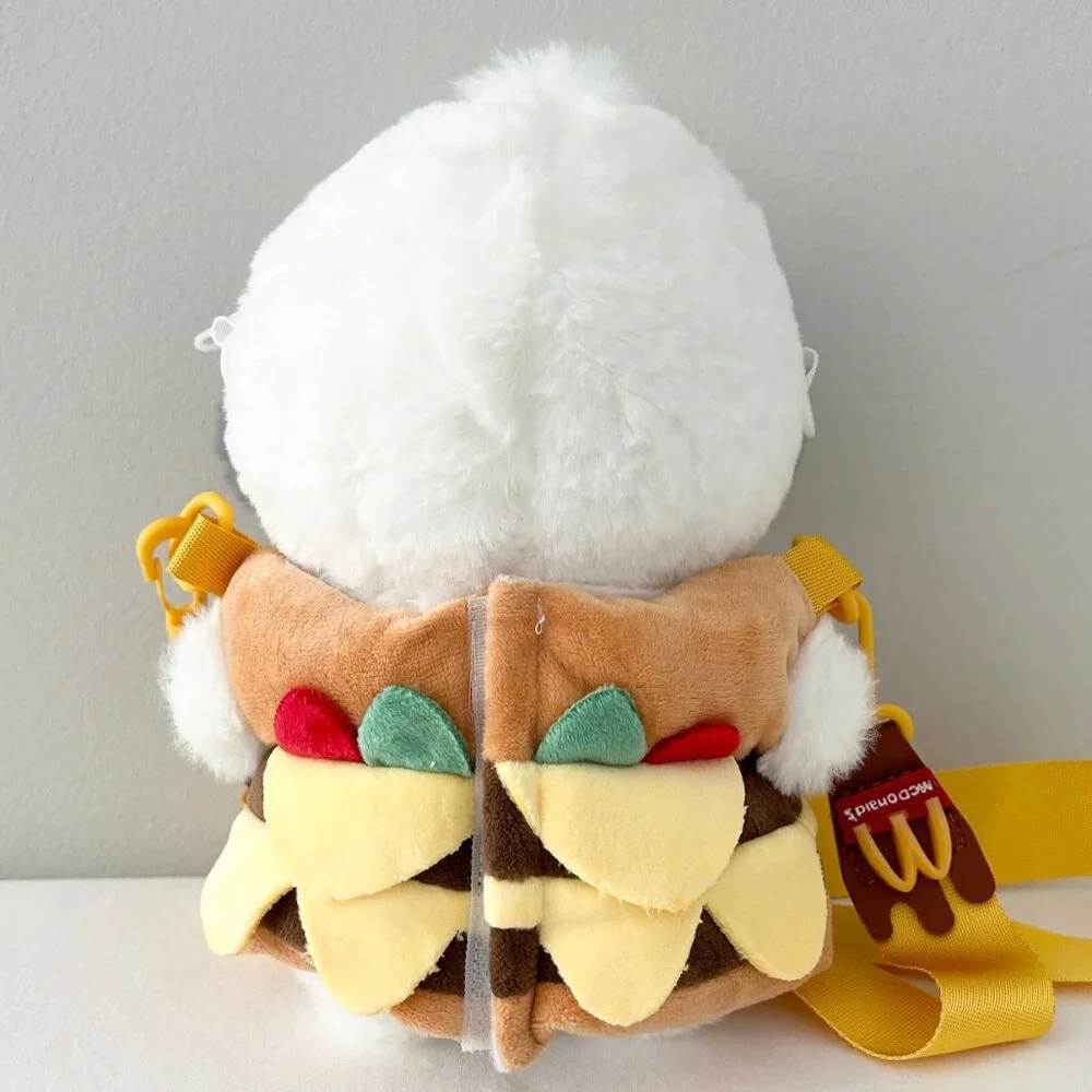 POCHACCO Burger Bag McDonalds Plush Crossbody Big Mac Adjust Remove Strap Purse - Picture 3 of 10